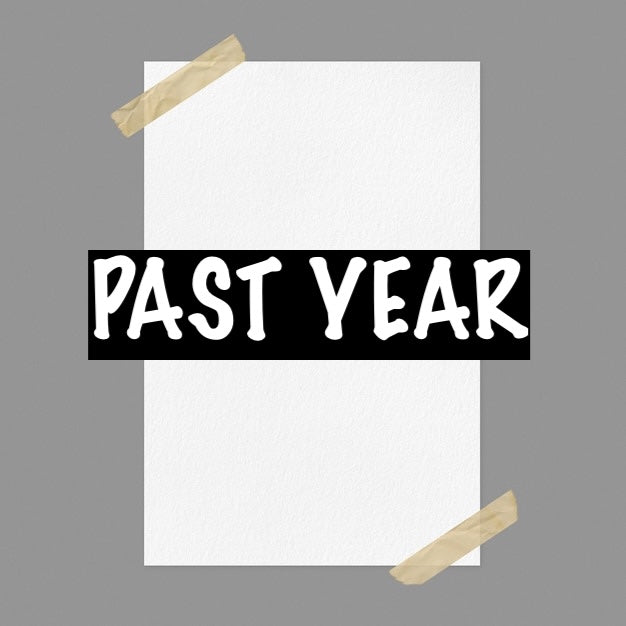 Poster, Past Year