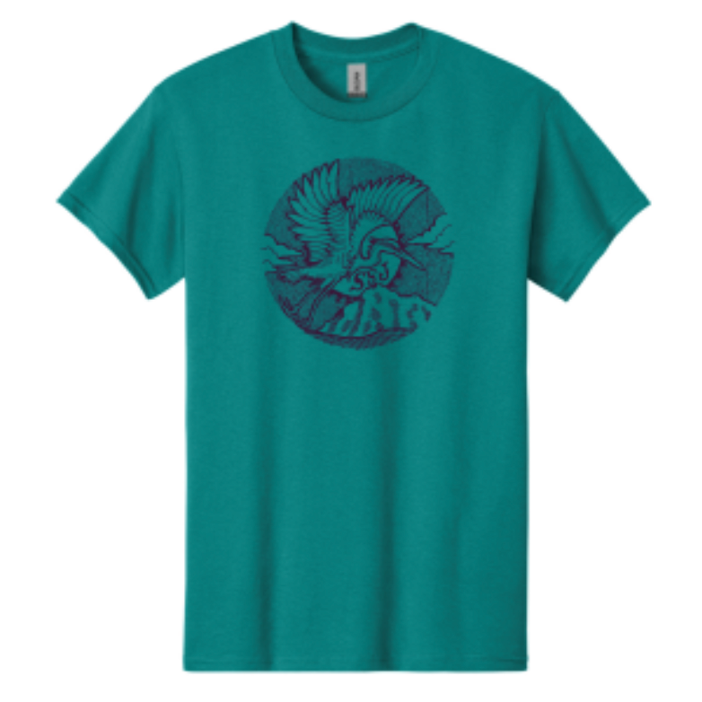 D *FOR ORDER* T-shirt, Unisex, Teal, 2025